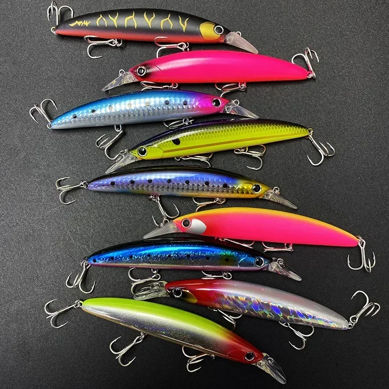 Fishing Lure Spinnerbait - 플로팅 미노우 낚시는 110MM 20g 바다