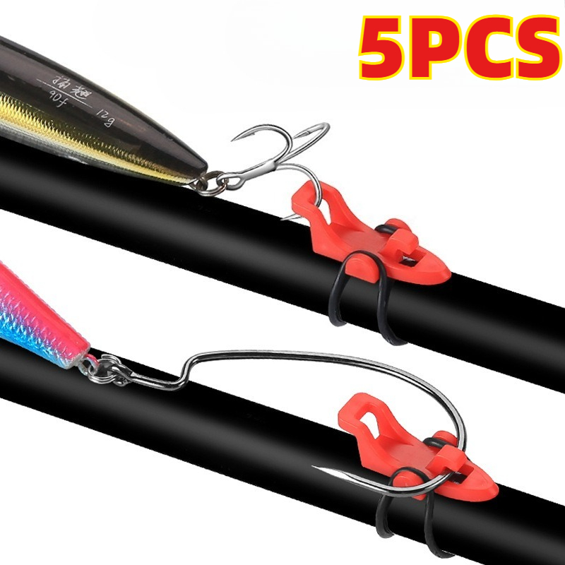 Fishing Lure Accessories - 5개 낚싯대 훅 키퍼 루어 미끼
