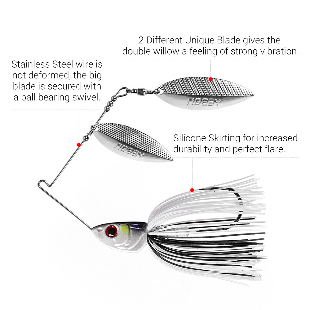 Noeby Spinnerbait 10.5g 14g 21 - Fishing Lure Spinnerbait 리뷰 및 가격