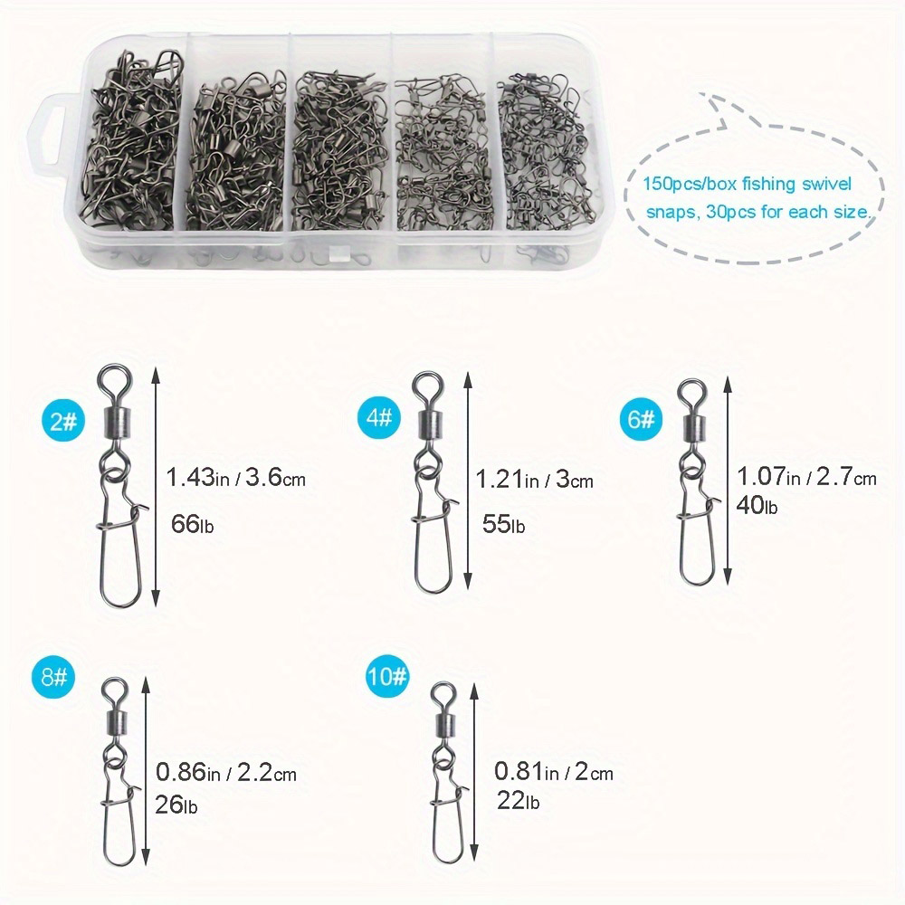 95/210 PCS 세트 낚시용 커넥터 기어 키트 2- - Fishing Lure Accessories 리뷰 및 가격