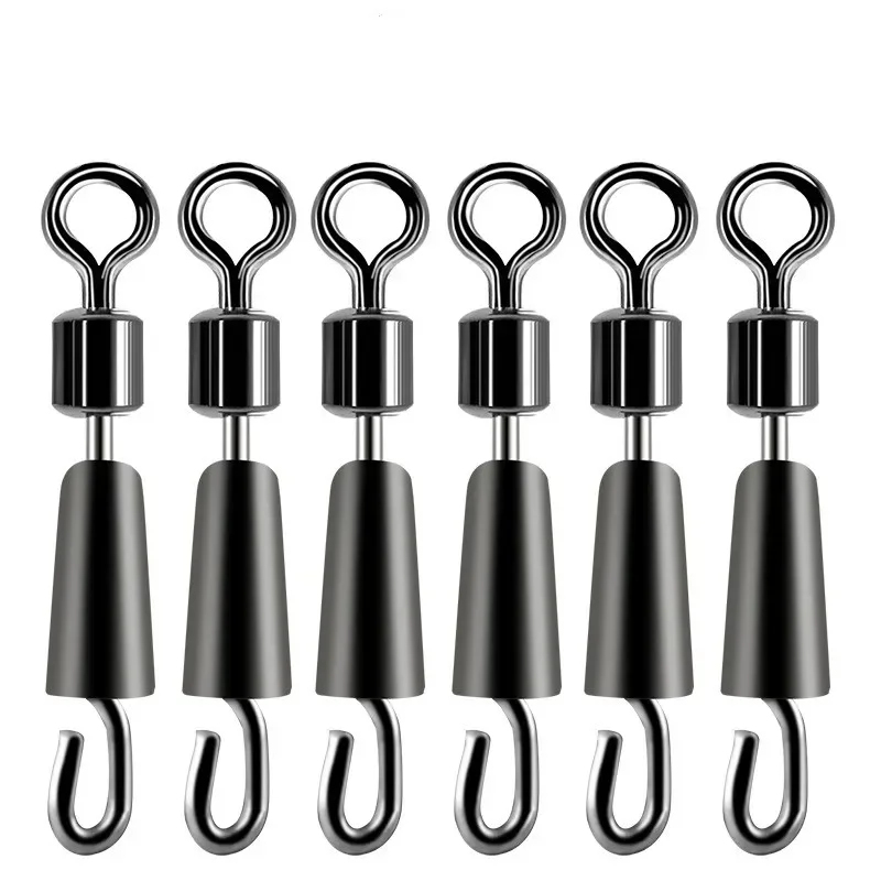 30-90개 베어링 스위블 낚시 커넥터 스테인레스 스틸 - Fishing Lure Accessories 리뷰 및 가격