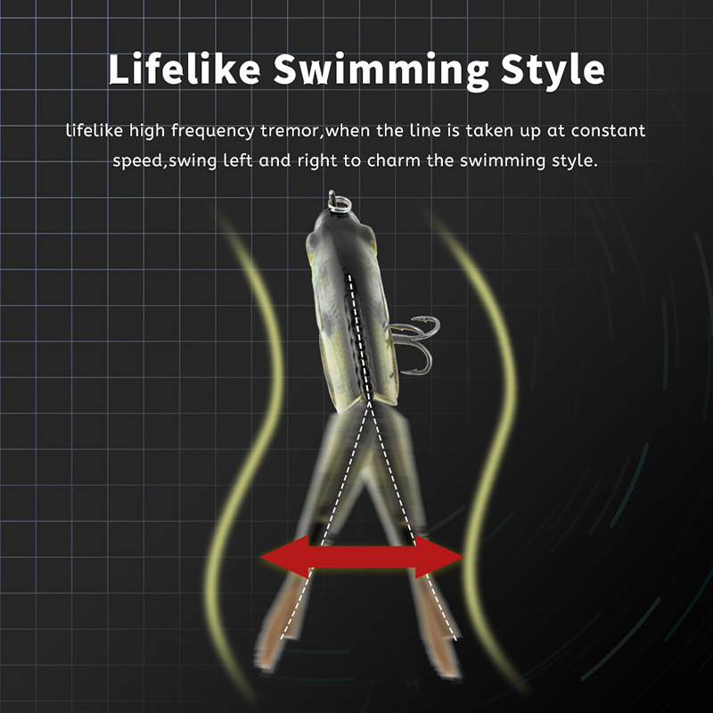 13cm/33g 바이오닉 2단 헤어리 테일 플라스틱 루 - Fishing Lure Swimbait 리뷰 및 가격