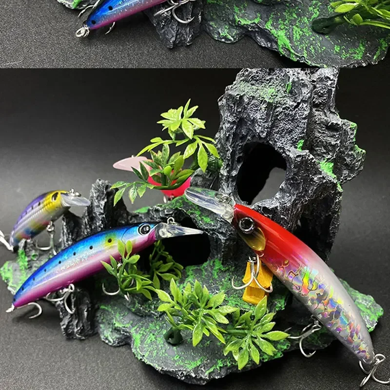 플로팅 미노우 낚시는 110MM 20g 바다 오션 비치 - Fishing Lure Spinnerbait 리뷰 및 가격