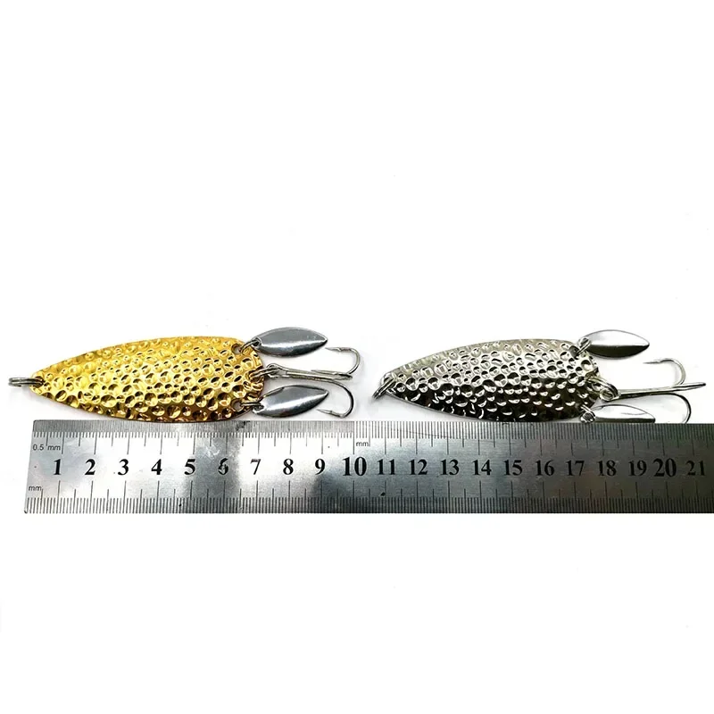 1Pcs 금속 스푼 Spinnerbait 더블 회전 하 - Fishing Lure Spinnerbait 리뷰 및 가격