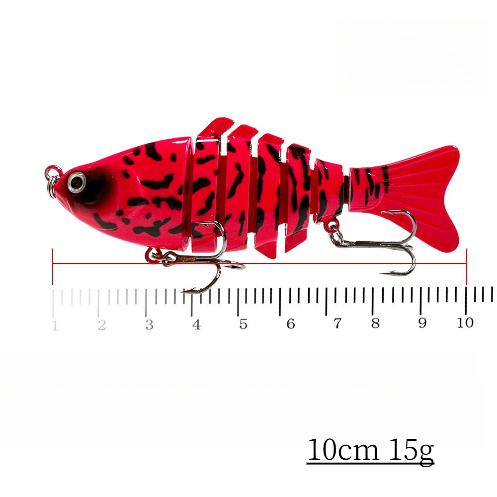 1pc 멀티 세그먼트 하드 루어 10cm 15g 후크  - Fishing Lure Popper 리뷰 및 가격
